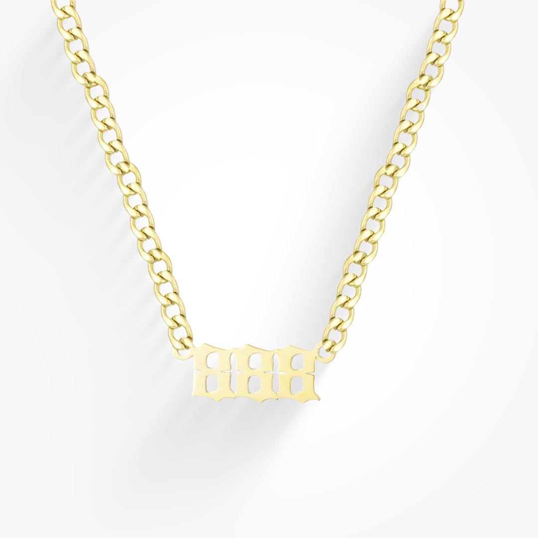 Angel Number Necklace My Store