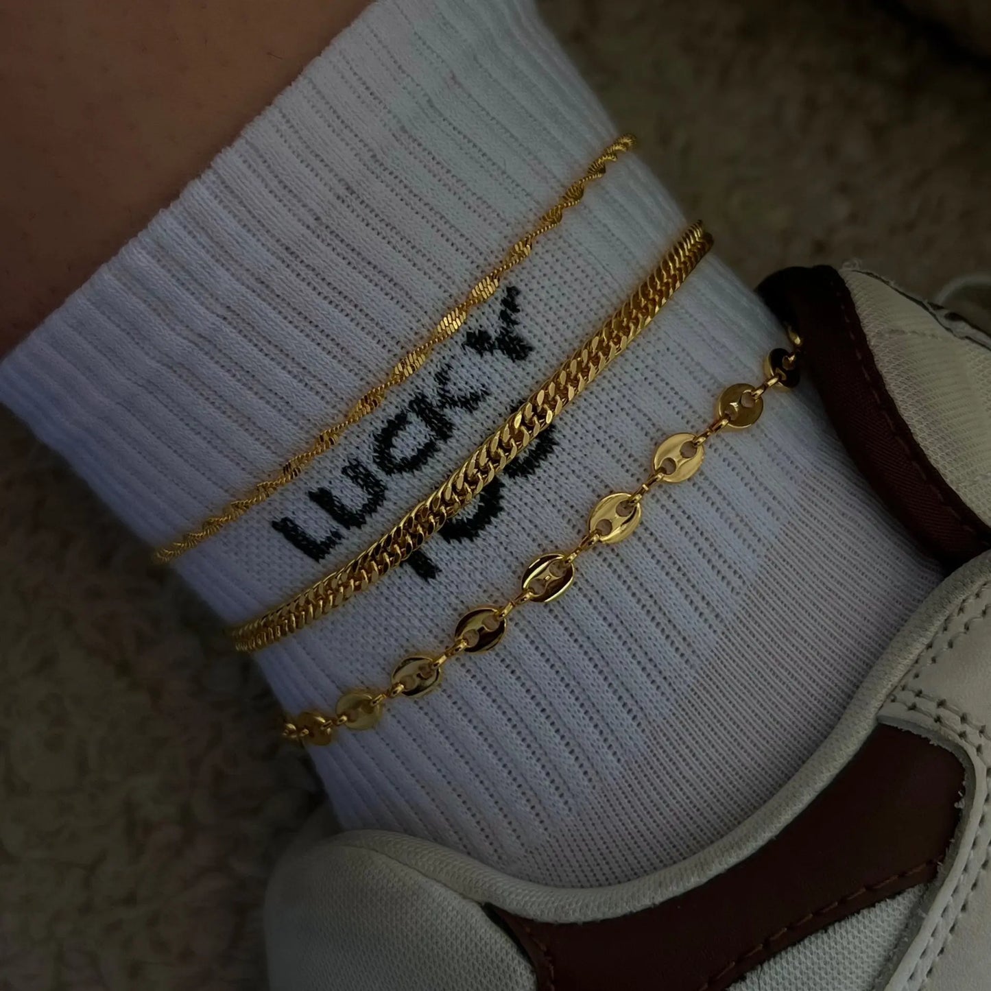 Don't Get It Twisted Anklet EVRY JEWELS
