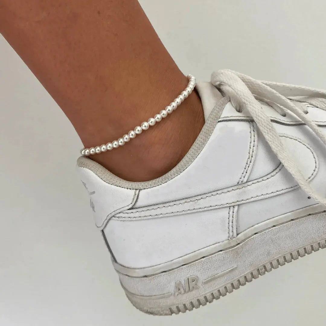 Girly Pearly Anklet EVRY JEWELS