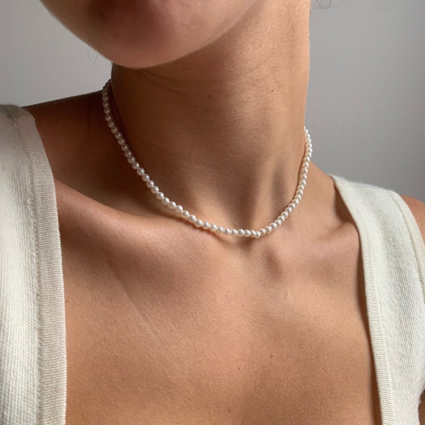 Try it on Girly Pearly Necklace My Store