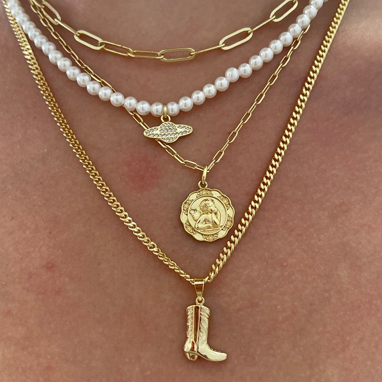 Space Baby Necklace My Store