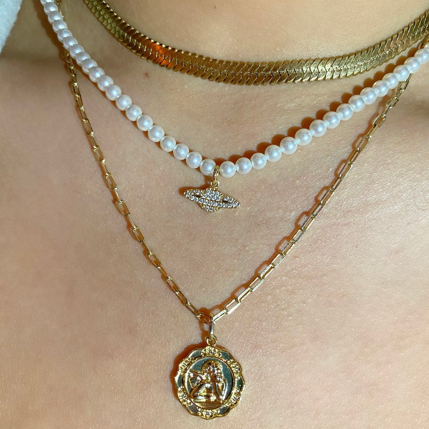 Space Baby Necklace My Store