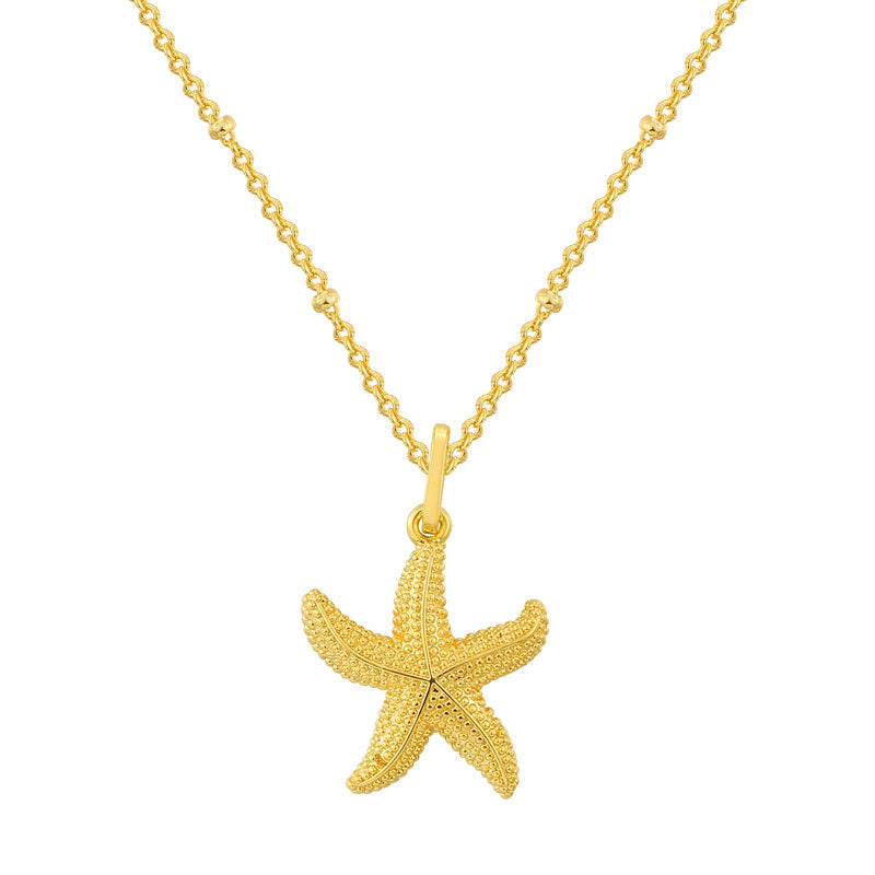 Try it on Starfish Necklace My Store