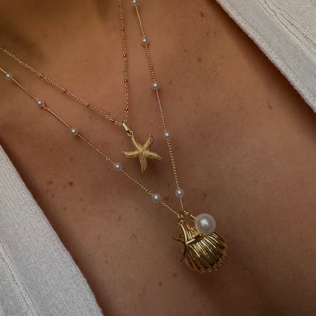 Try it on Starfish Necklace My Store