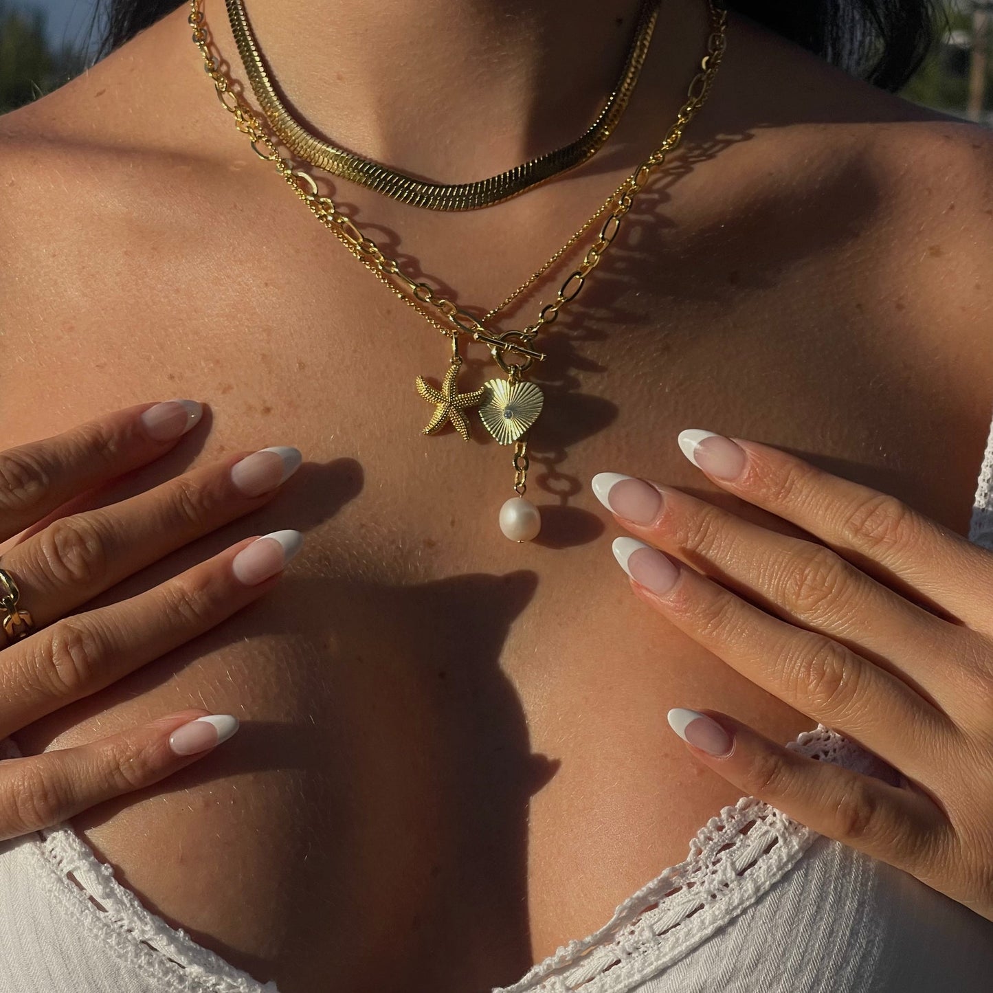 Try it on Starfish Necklace My Store