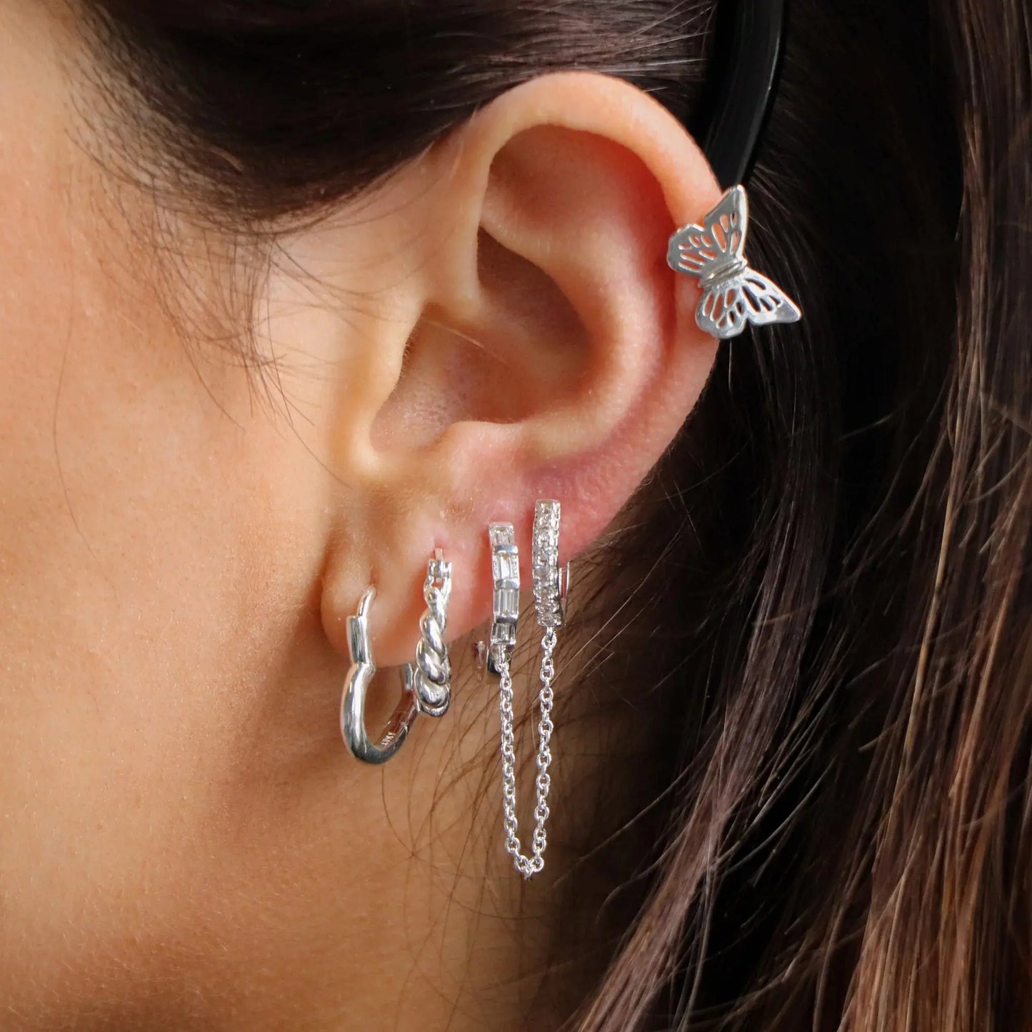 Twist of Fate Earrings EVRY JEWELS
