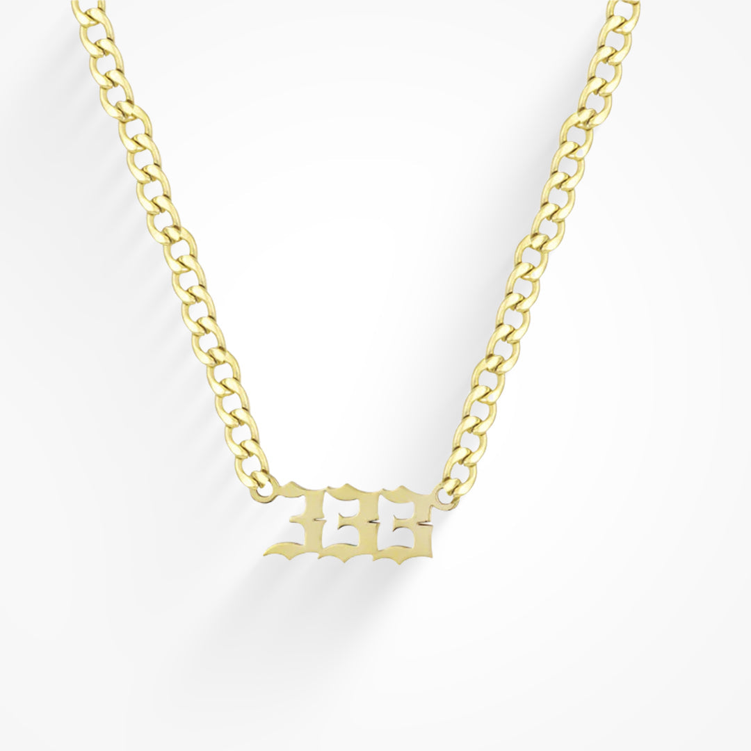 Angel Number Necklace My Store