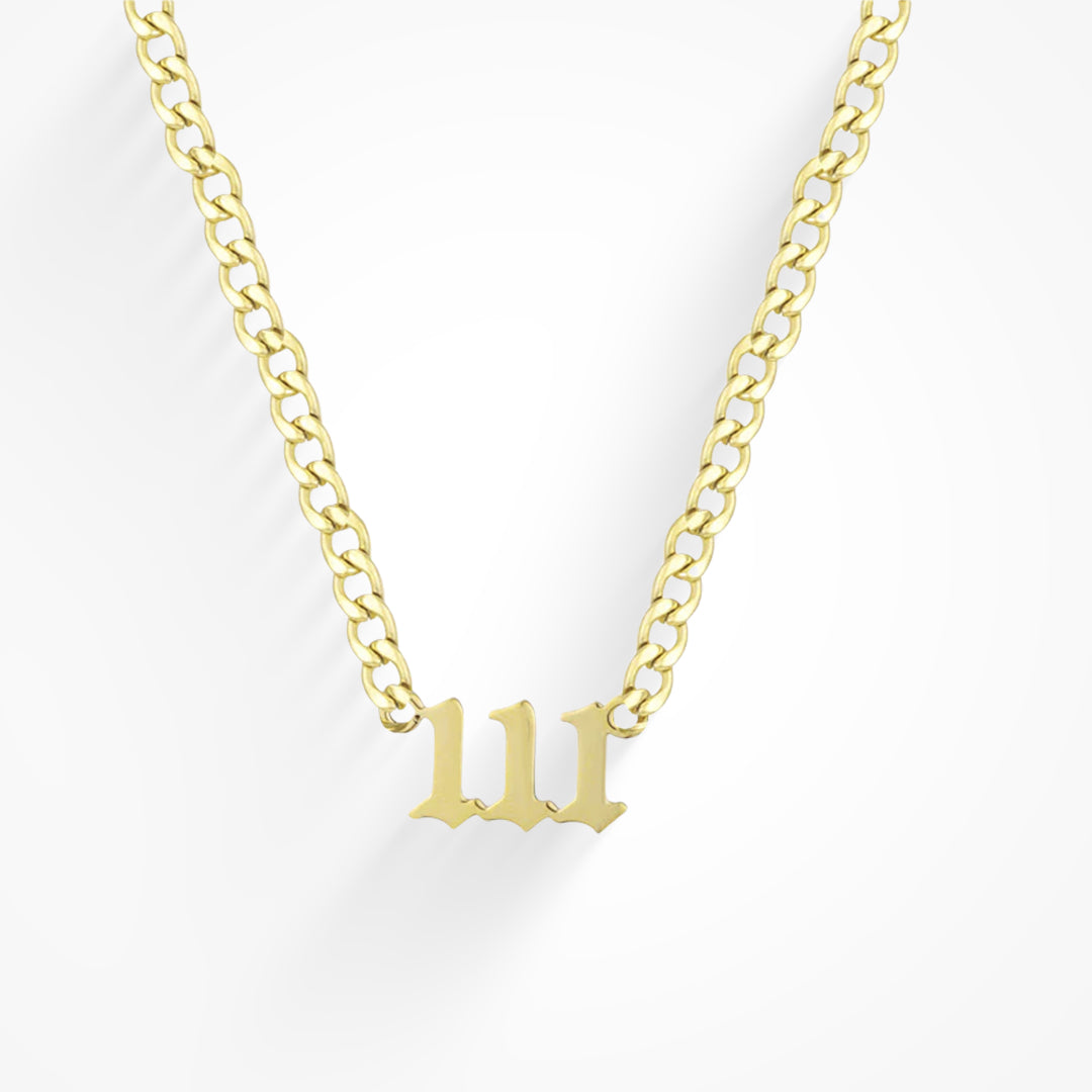 Angel Number Necklace My Store