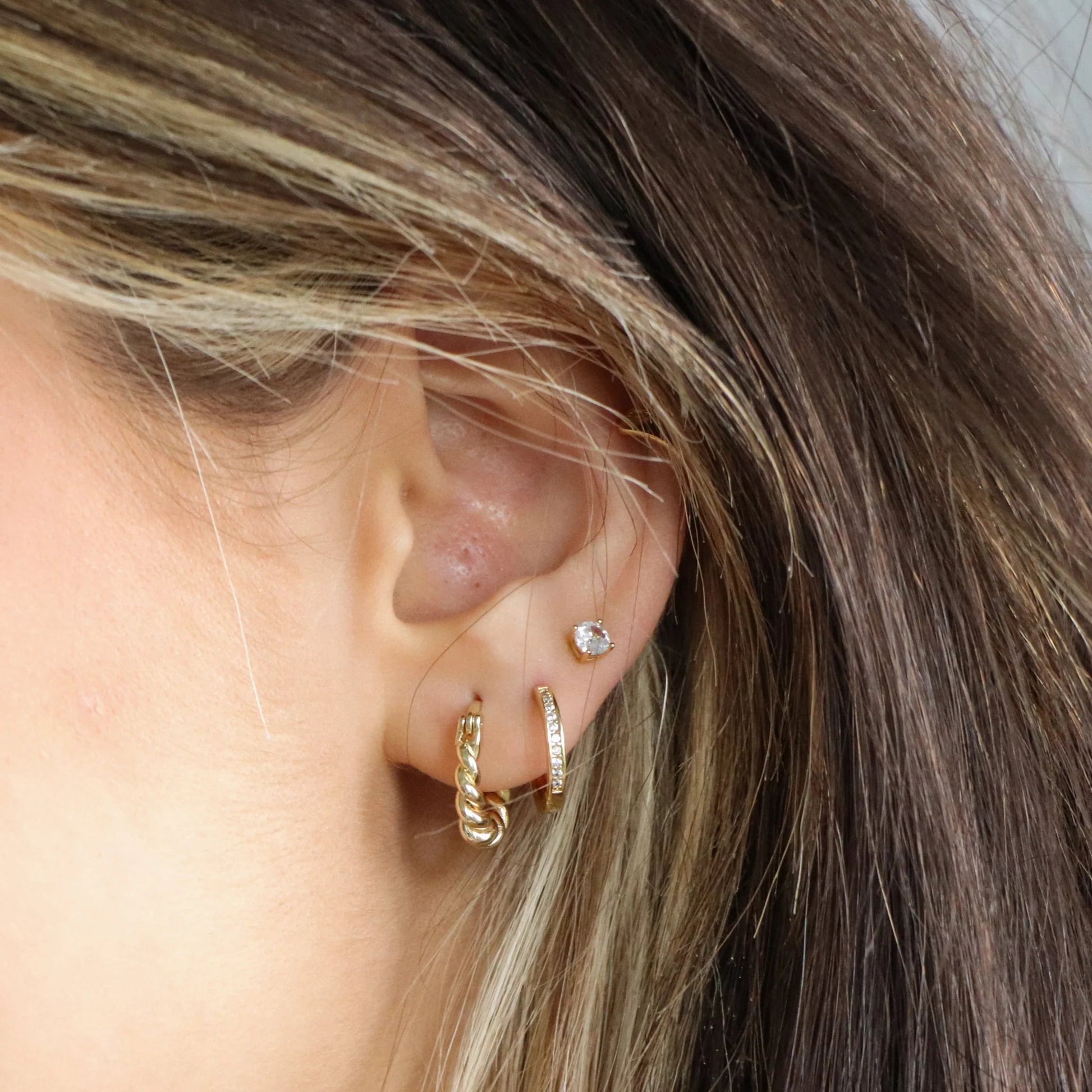Twist of Fate Earrings EVRY JEWELS