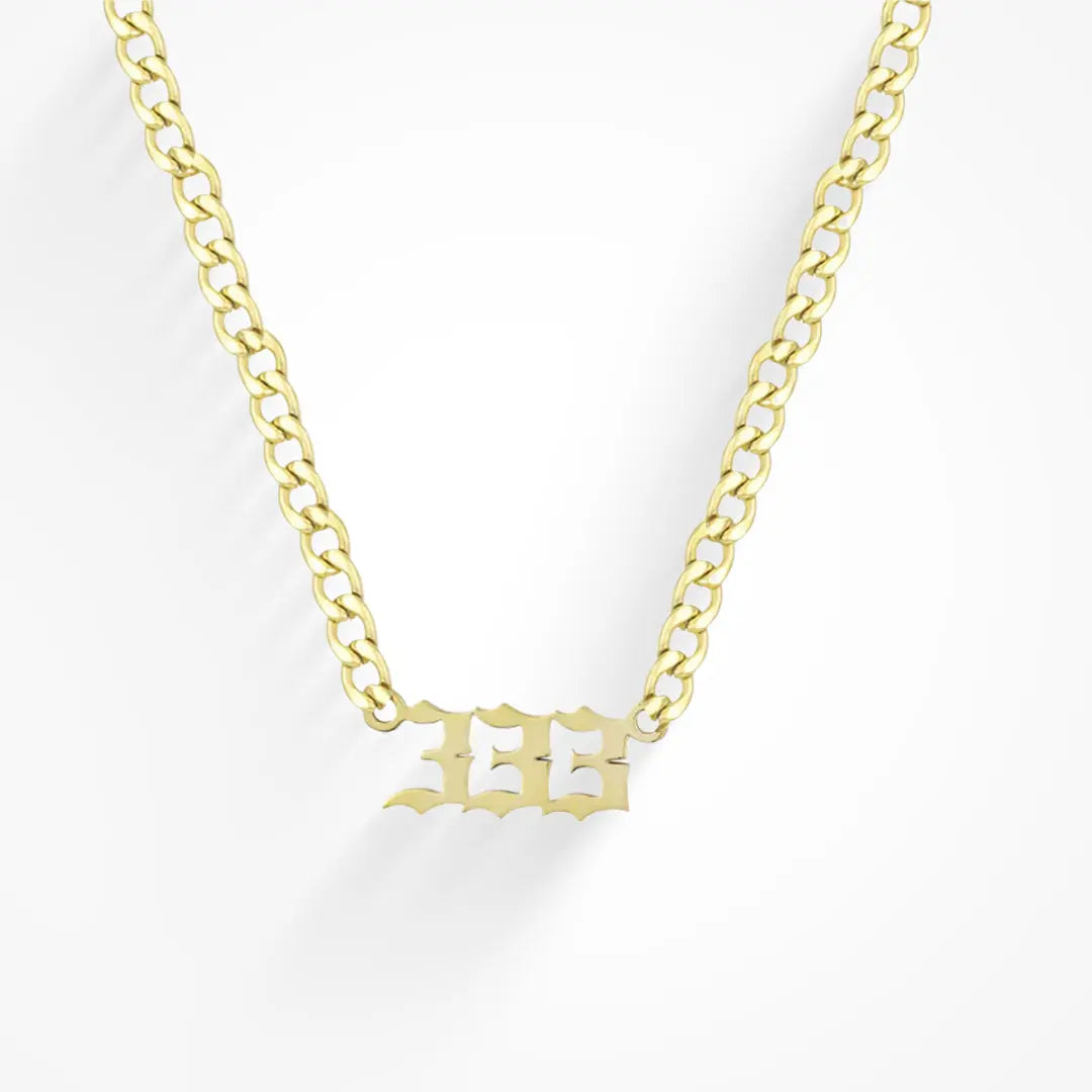 Angel Number Necklace My Store