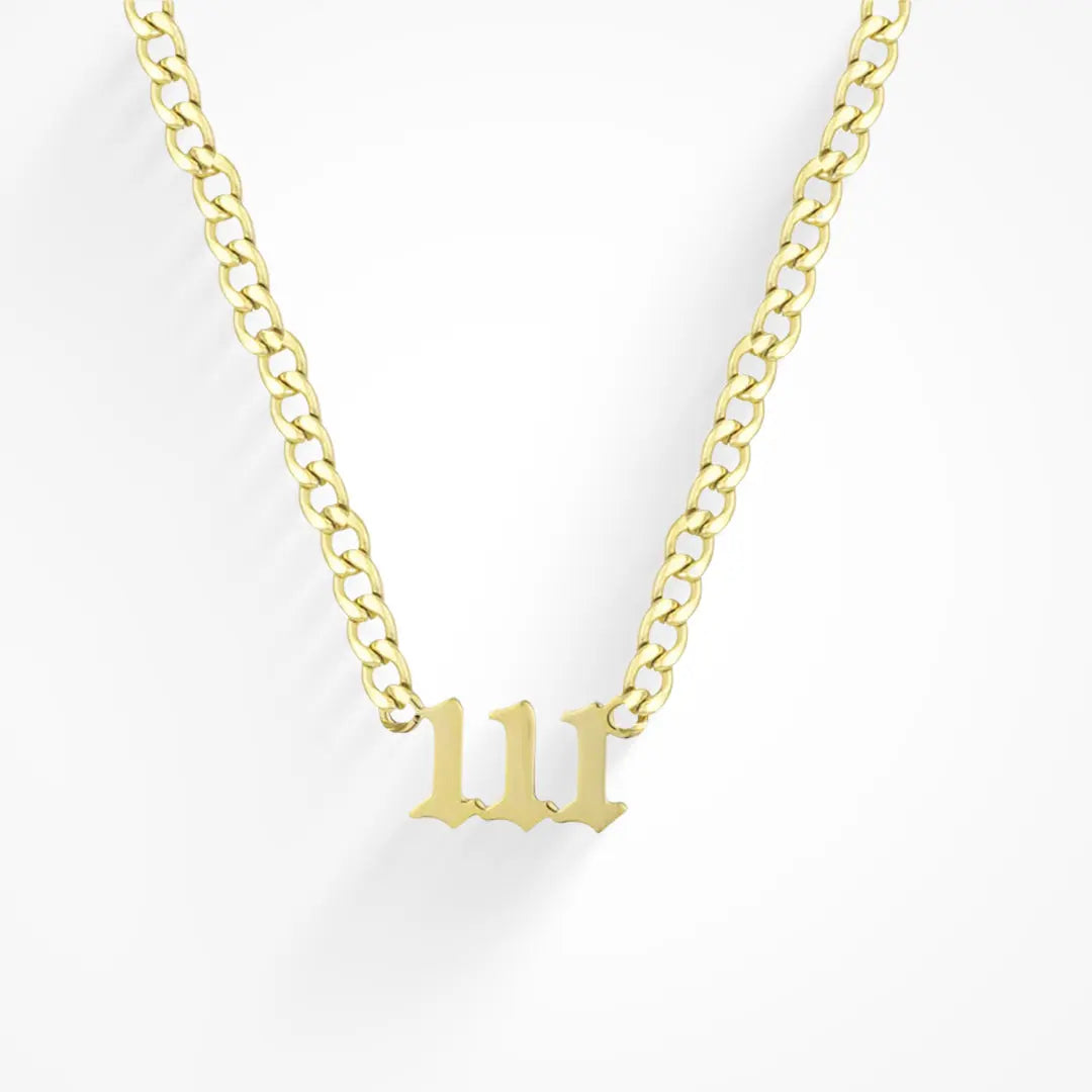 Angel Number Necklace My Store