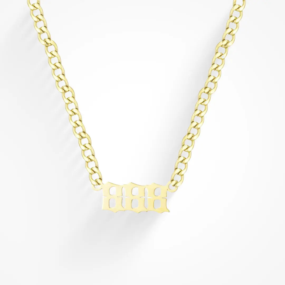 Angel Number Necklace My Store
