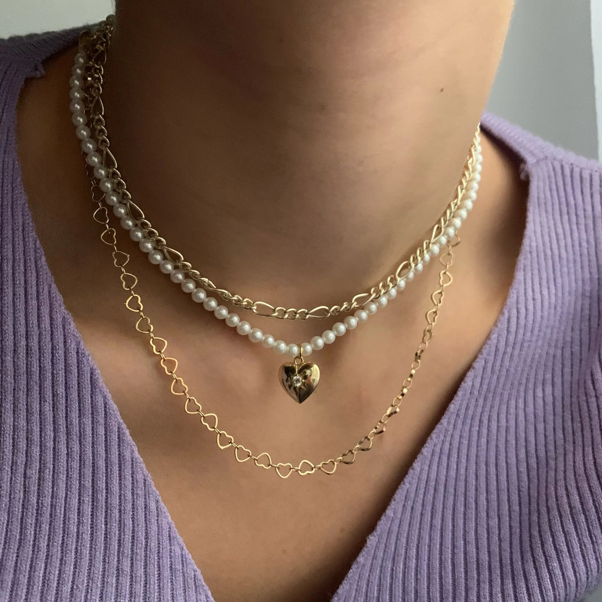 Broken Heart Necklace Re My Store