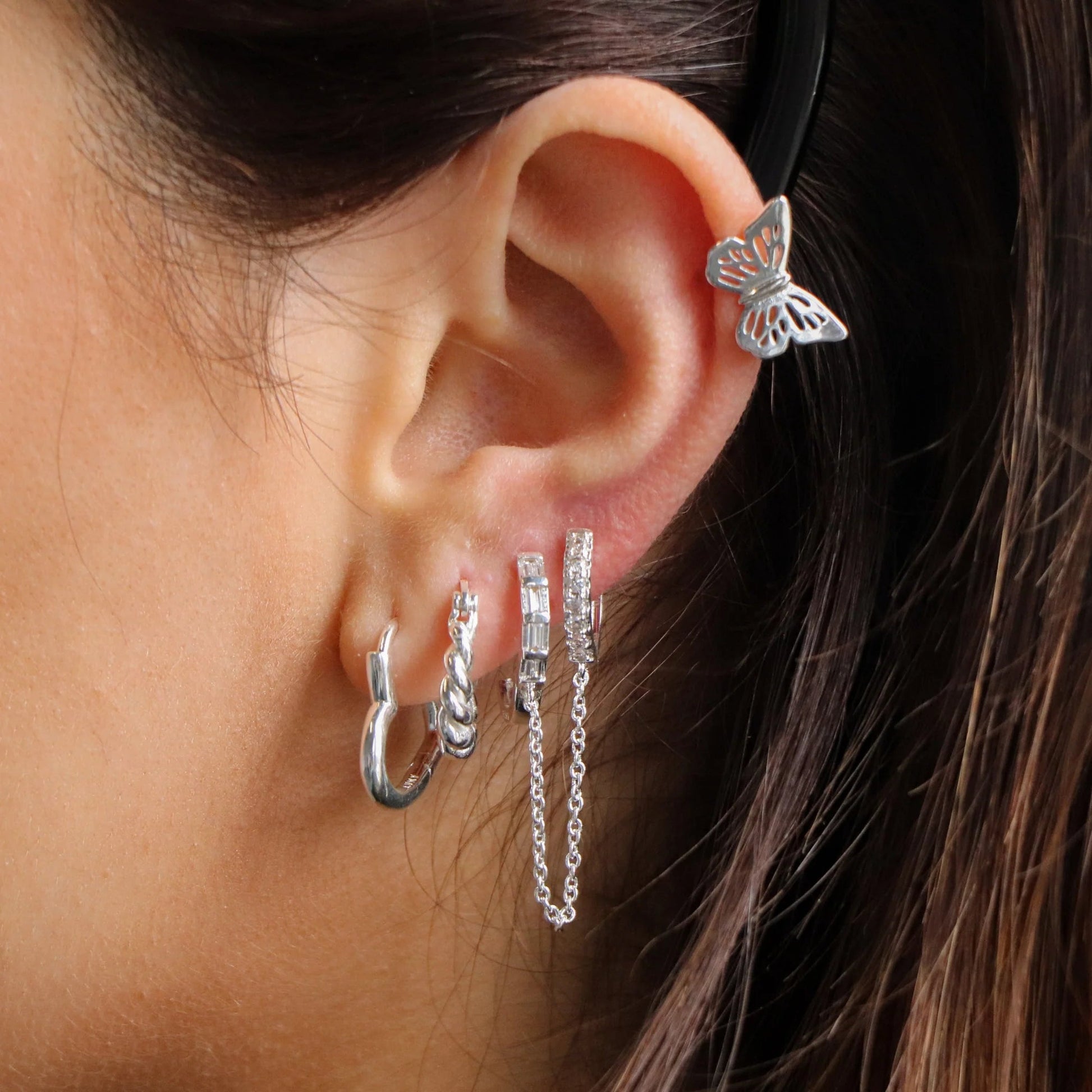 Twist of Fate Earrings EVRY JEWELS
