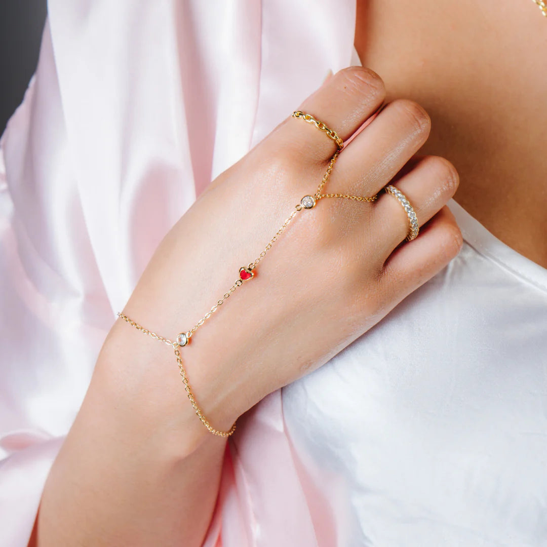 Love Language Hand Chain EVRY JEWELS