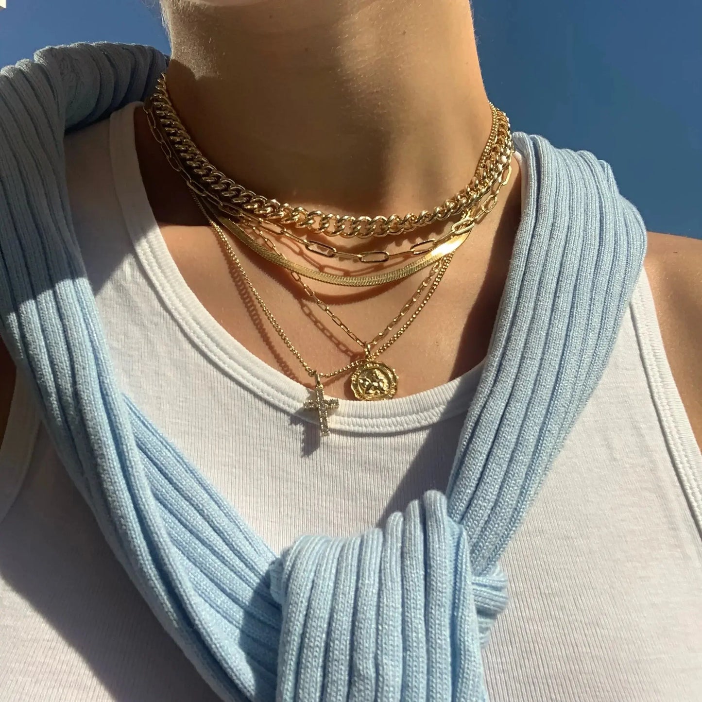 Don't Cross Me Necklace My Store
