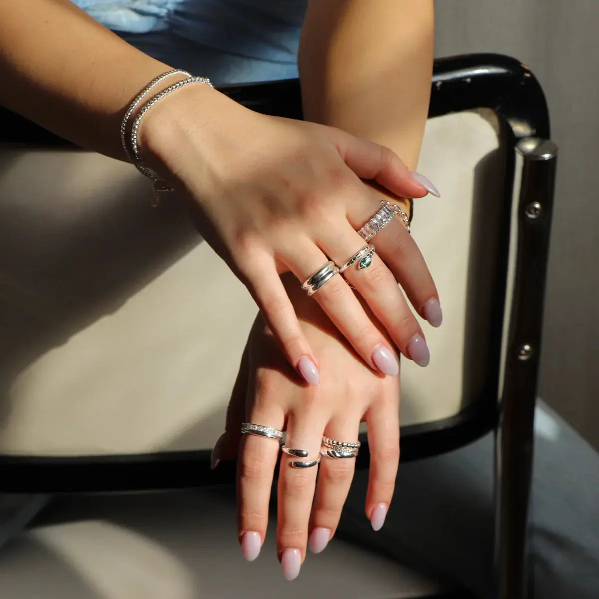 Double Up Ring EVRY JEWELS