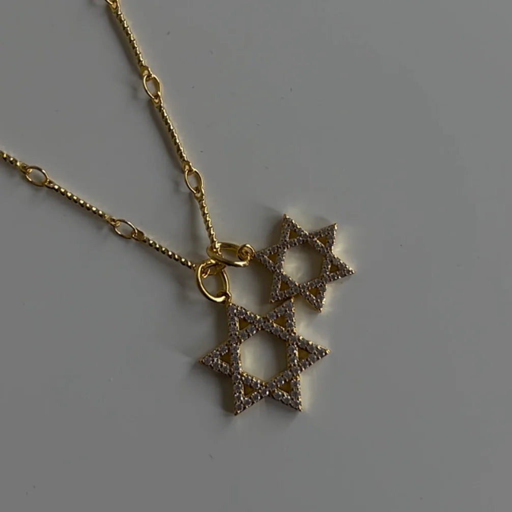 Double Star Necklace My Store