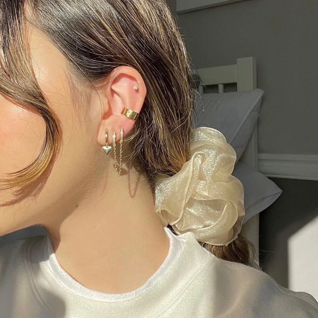 Full Of Love Earrings EVRY JEWELS