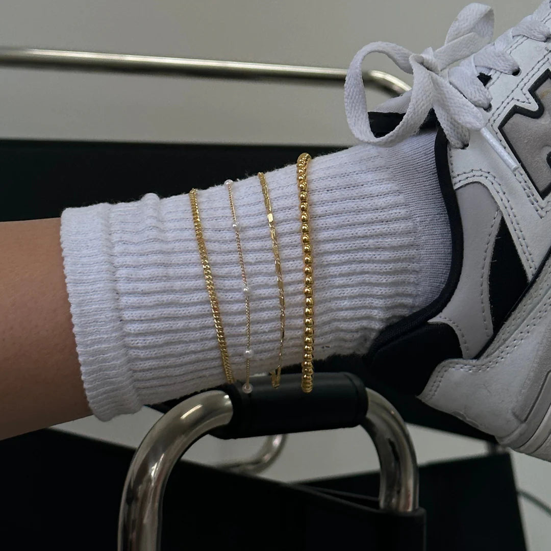 Tennis Club Anklet EVRY JEWELS