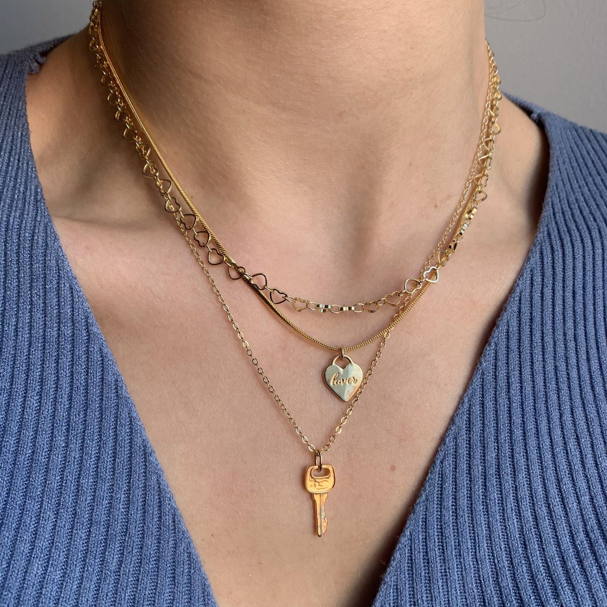 Key To My Heart Necklace My Store