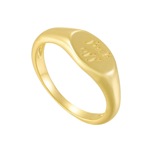 Leave Me Alone Ring EVRY JEWELS