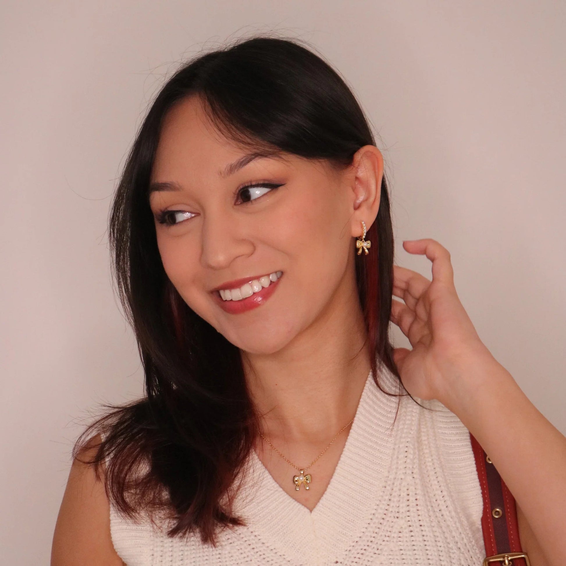 Put A Bow On It Earrings EVRY JEWELS