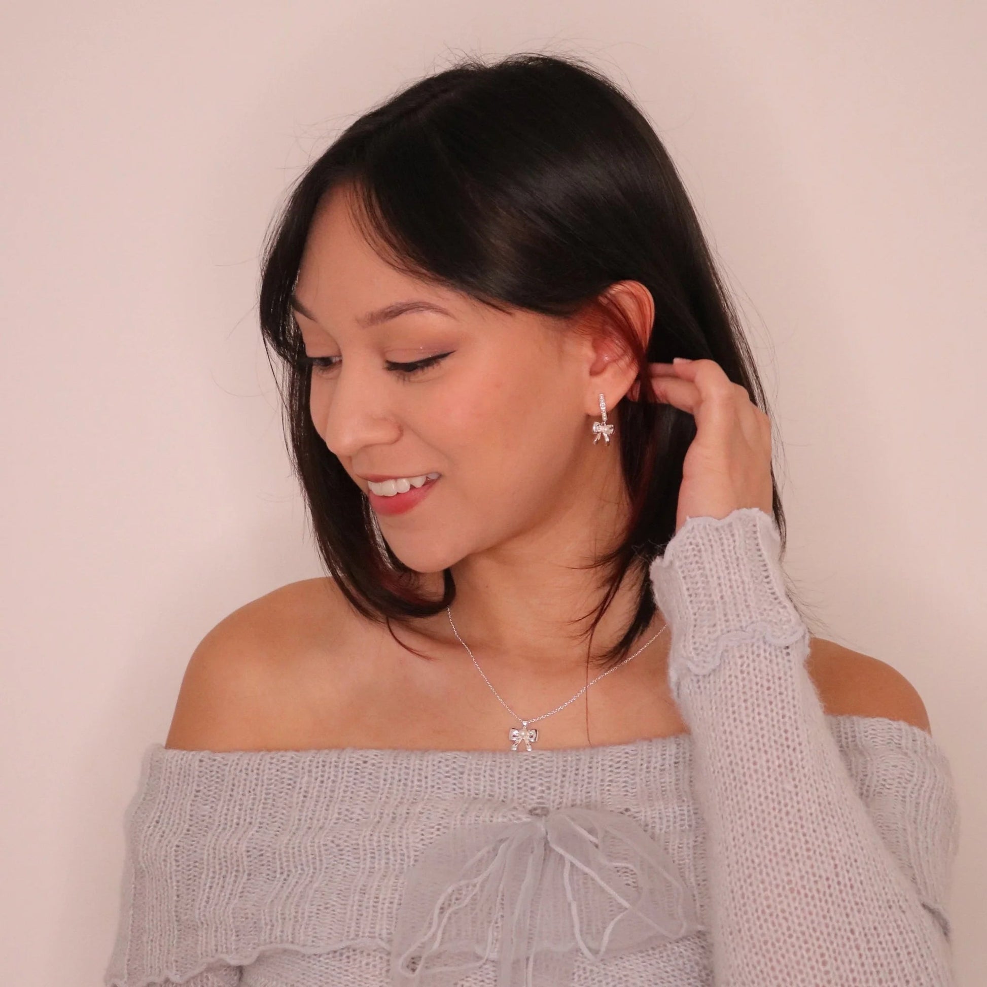 Put A Bow On It Earrings EVRY JEWELS