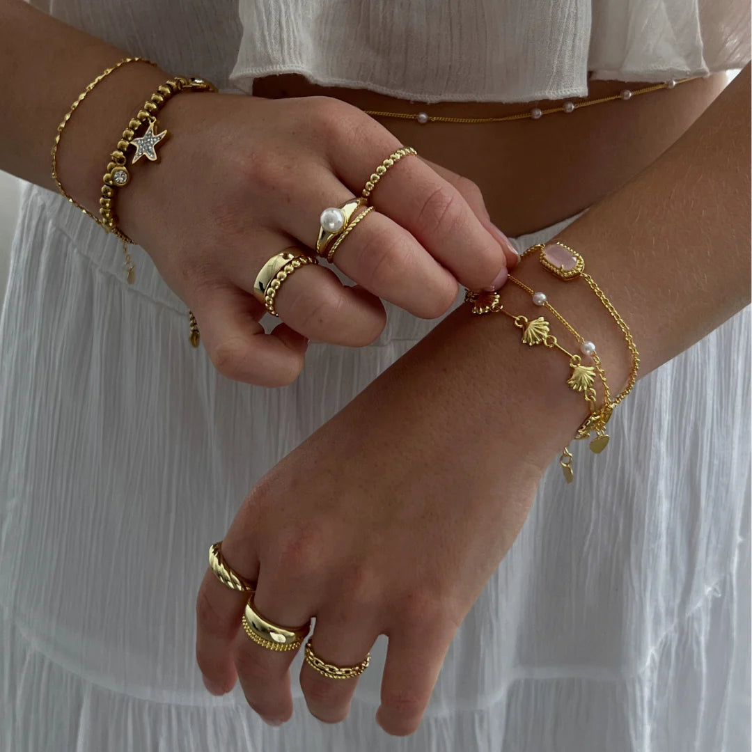 Snowball Ring EVRY JEWELS