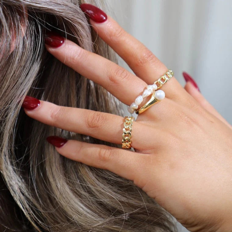 Snowball Ring EVRY JEWELS