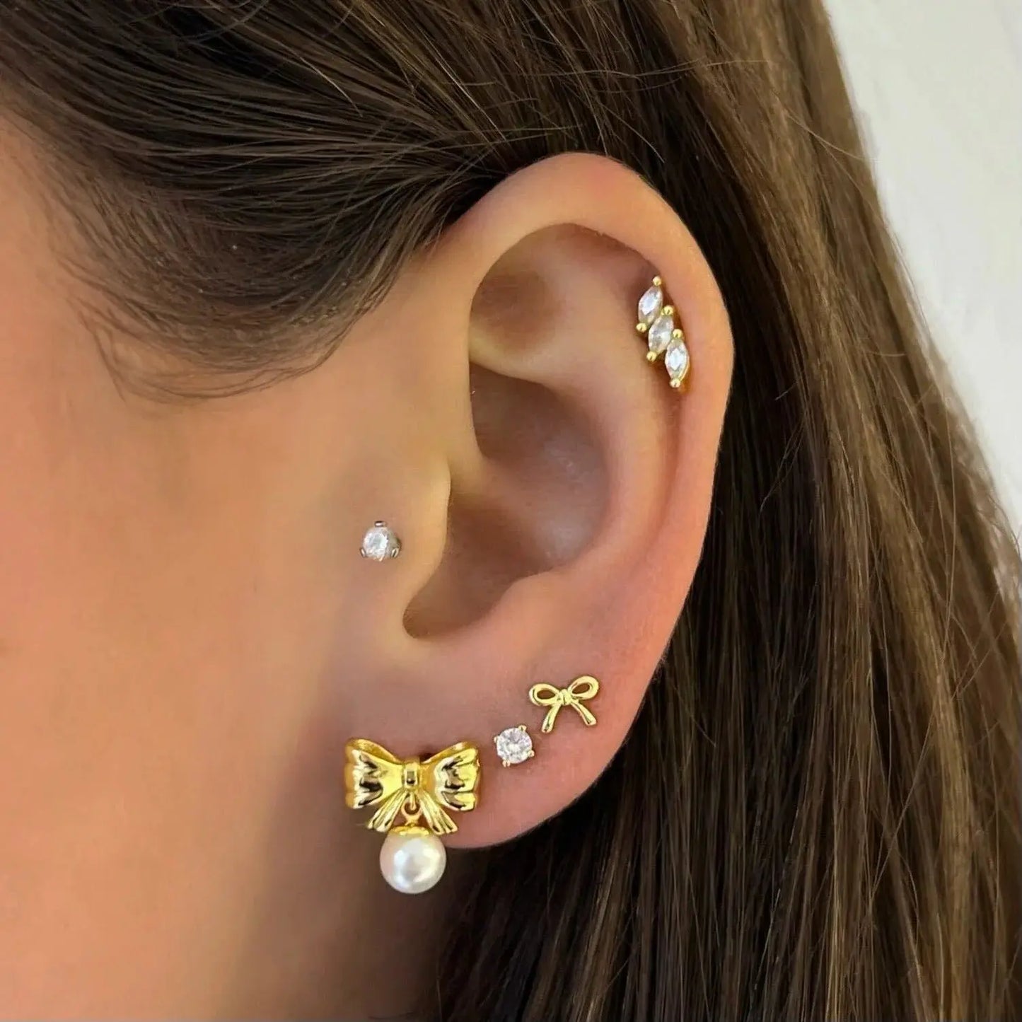 Take A Bow Earrings EVRY JEWELS