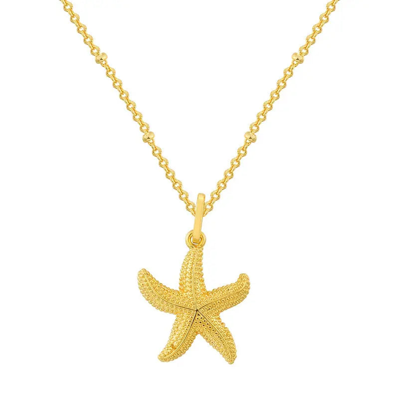 Try it on  Starfish Necklace My Store