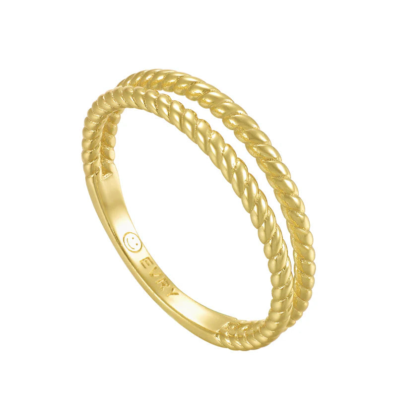 Twisted Ring EVRY JEWELS