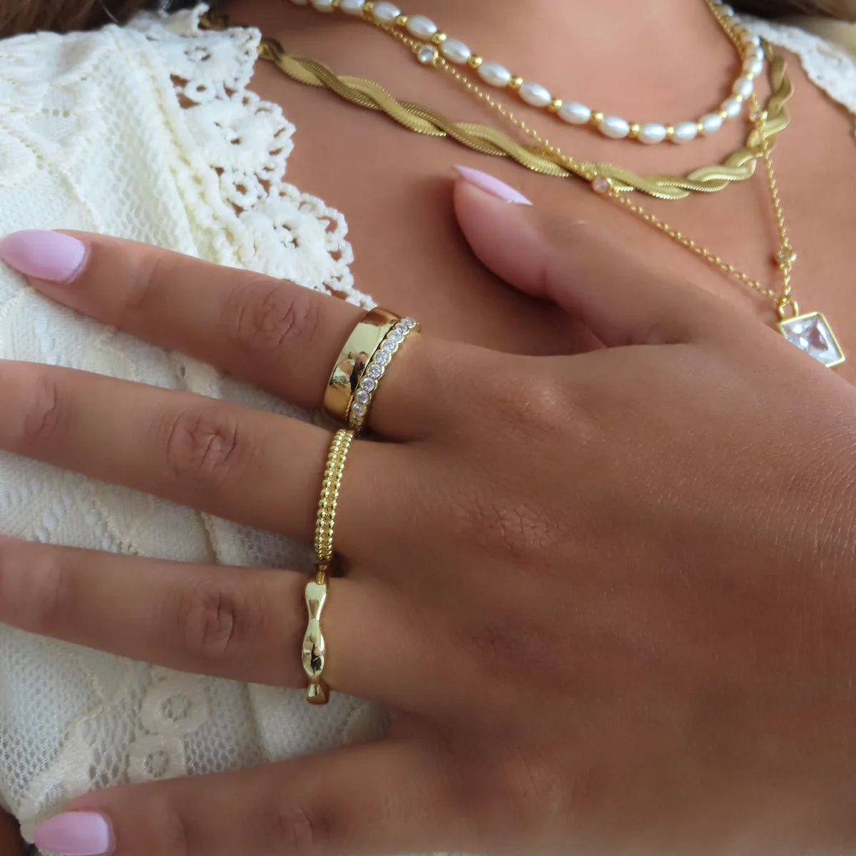 Plain Jane Ring EVRY JEWELS